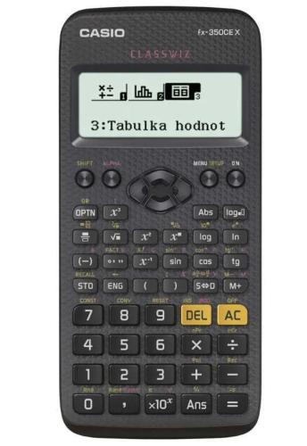 Casio Scientific Calculator Fx-350cex 379 Functions 77x166mm Black