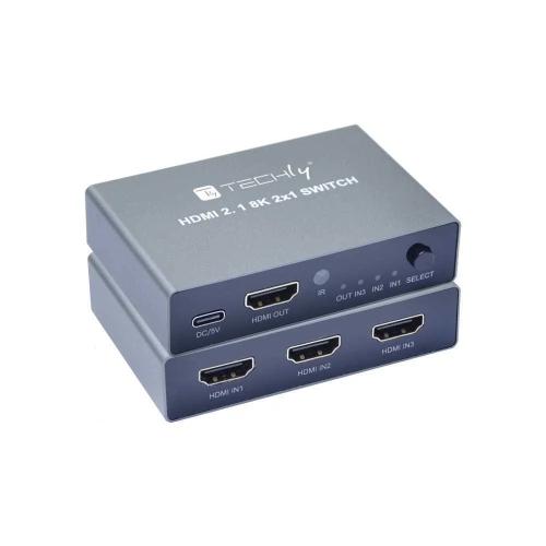 Techly Idata Hdmi-2138kt Comutador de Vídeo