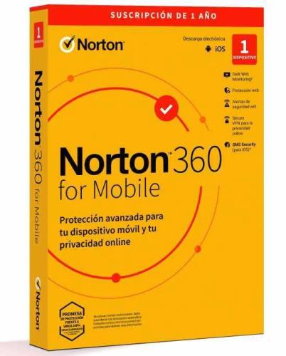 Dispositivo Norton 360 Mobile Antivirus 1 1 Ano