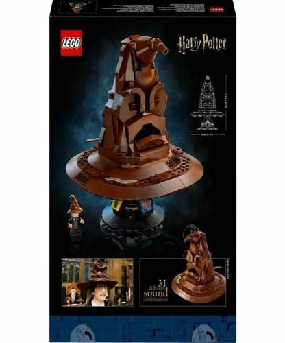 Jogo de Construção Lego Harry Potter 76429 The Sorting Hat That Talks Multicolor