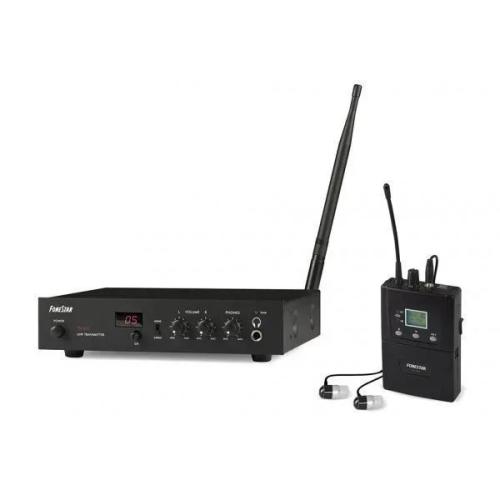 Sistema De Microfone Sem Fios In-ear Diversity Uhf