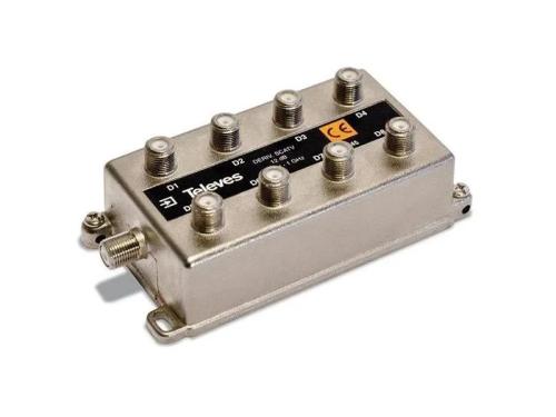 Repartidor 8 saidas 11dB conector F ATI