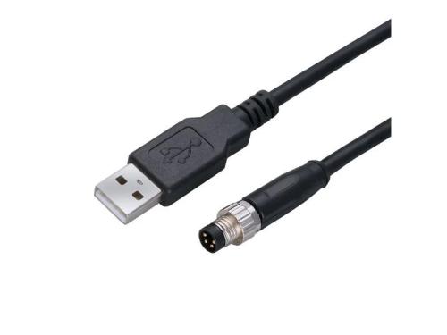 Cabo USB 2.0 Tipo B para mini A 5 pinos 3m