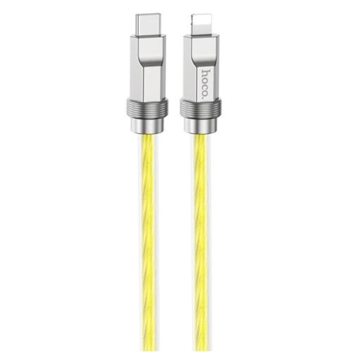Cablu Type-C La Lightning 20w. 1m - Hoco Crystal .