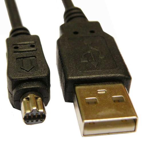 Usb a 4p Macho - Mini Usb 8p. Macho, 2m, para Camaras Nikon