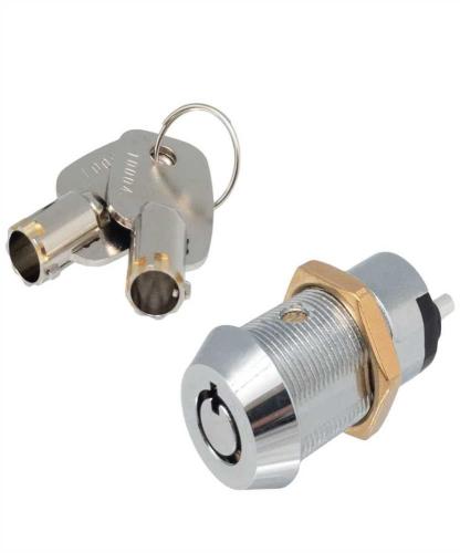 Interruptor a Llave Off-On, 125v/4a (250v/2a), Con Llaves
