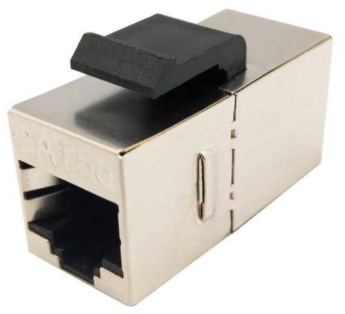 Adapt. Keystone Cat5e Rj45 H-H Apantallado