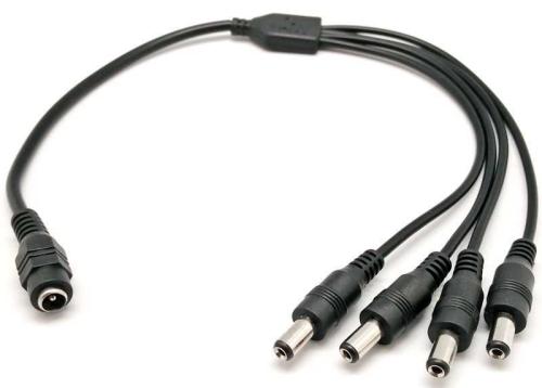 Cable Alimentación 1x4, 5.5x2.1mm