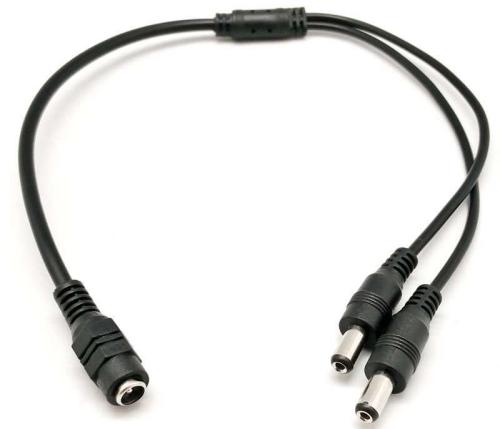 Cable Alimentación 1x2, 5.5x2.1mm