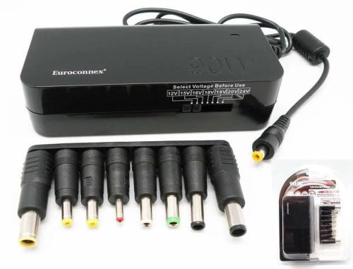 Carregador Universal 90w. 12 - 24v + Usb 2a