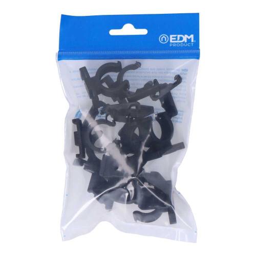 Pack 10 Abraçadeiras M-20 Nylon Preta Edm