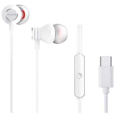 Auriculares Intrauditivos Aiwa Estm-50usb-C/Wt/ C.