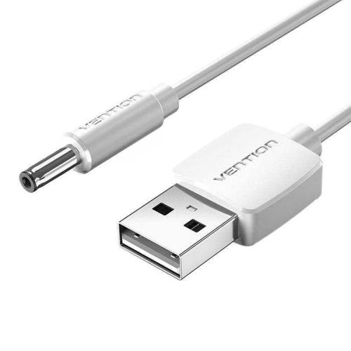 Cabo Conversor USB Macho-DC VentioN/1,5M/Branco