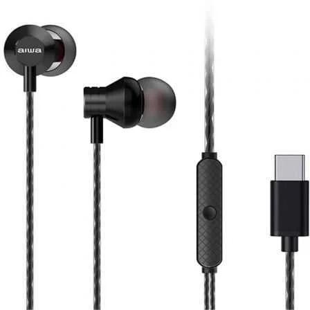 Auriculares Intrauditivos Aiwa Estm-50usb-C/Bk/ C.