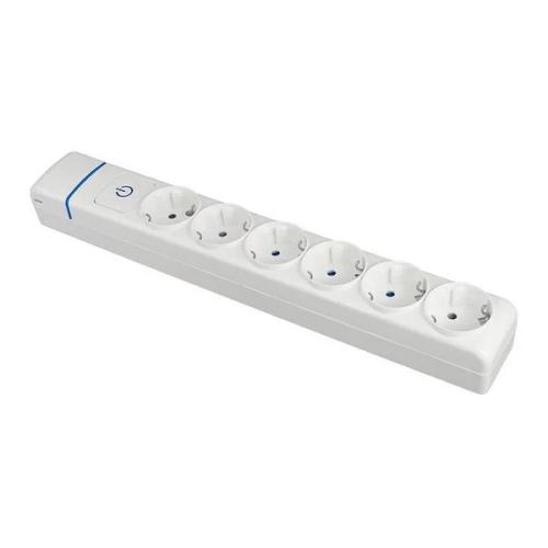 Extensão com 6 Tomadas 2p+T, 16a 250v com Interru.