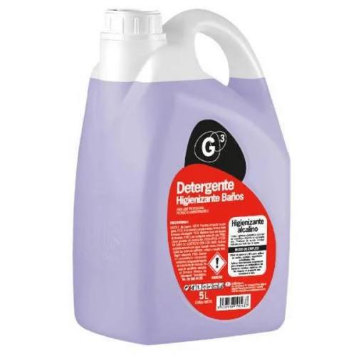 Detergente Higienizante Baños 5 Litros G3 Li192