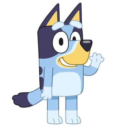 Almofada 3d Bluey Aprox. 30 X 30 Cm