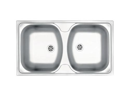2-Bowl Steel Sink