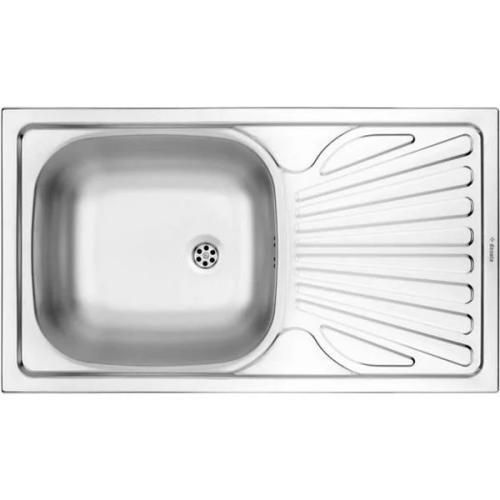 1-Bowl Steel Sink With Drainer