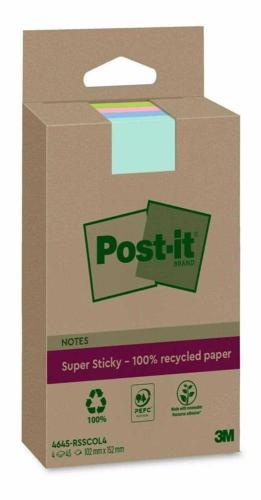 Post-It 4645-Rsscol4 Bloco de Notas Autocolante R.