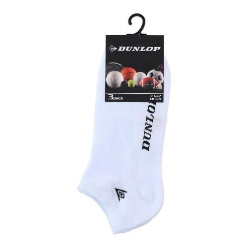 Pack 3 Pares de Meias Brancos Dunlop Tam Sortido