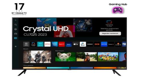 Tv Samsung 50" Series 7 Tu50cu7025k LED Uhd Smart Tv 4k