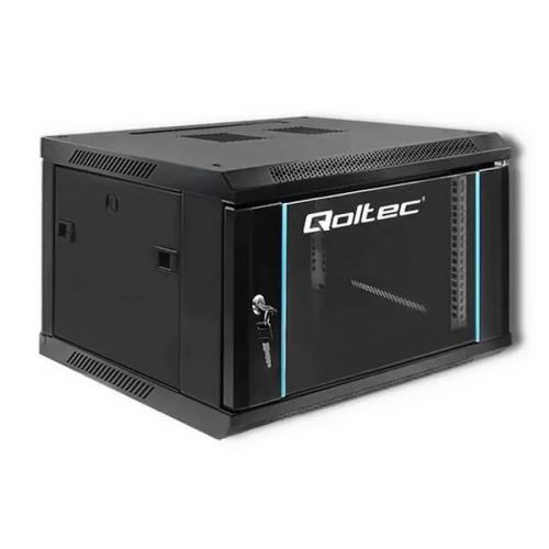 Gabinete RACK Qoltec 54465 19" 6U 600 x 370 x 600