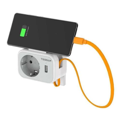 Tessan Wall Socket Ts-332-De