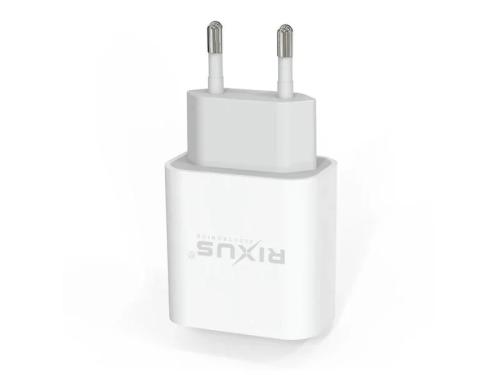 Carregador Rixus Rx2021 Pd 20w Branco