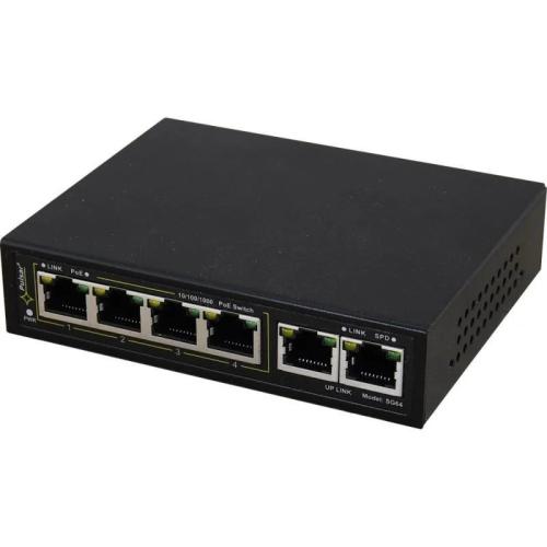 Switch Gigabit Poe 4+2 Pulsar Sg64