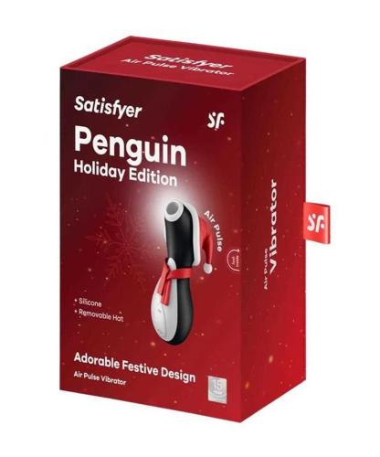 Vibrador Satisfyer Penguin Air Pulse Vibrator Edição de Natal 1un