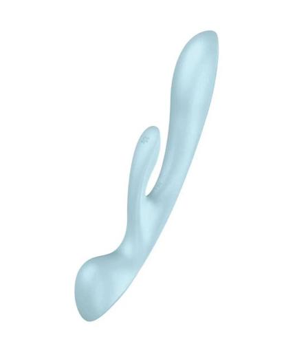 Vibrador Satisfyer Triple Lover Gris 1un