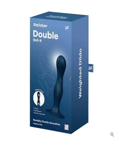 Vibrador Satisfyer Dildo Duplo Ball-R Rumbly Kinetic Sensattion 1un