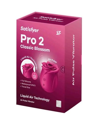 Vibrador Satisfyer Pro2 Air Pulse Rosa Clasica 1un