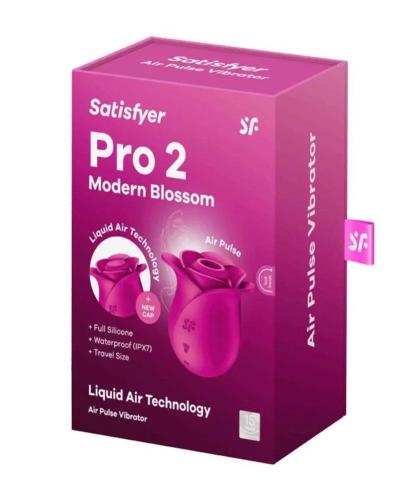 Vibrador Satisfyer Pro2 Air Pulse Rosa Moderna 1un