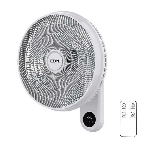 Ventoinha de Parede 50w 40cm com Comando Edm