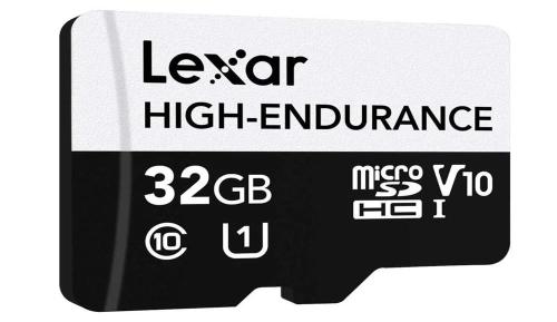 Lexar High-Endurance 32 Gb Microsdhc Uhs-I Classe.