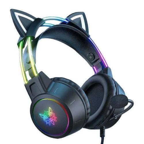 Auscultadores Gaming ONIKUMA X15 PRO Cat Preto