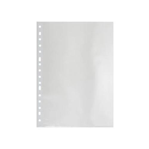 Caja 100 Fundas Multitaladros Folio Polipropileno.