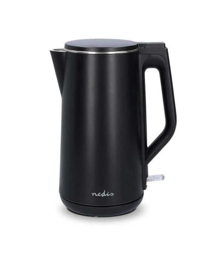 Hervidor Eléctrico 1.5 L Plástico Negro Rotab.
