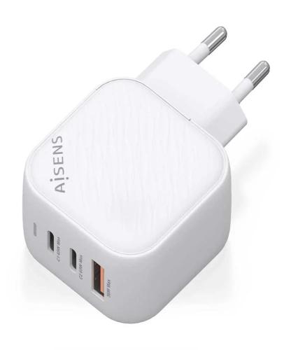 Cargador de Pared Aisens Asch-65w3p026-W/ 2xusb T.