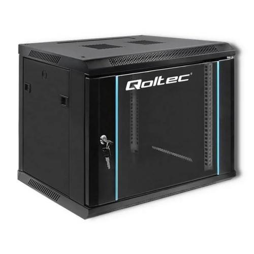 Gabinete RACK Qoltec 54463 19" 9U 600 x 500 x 450
