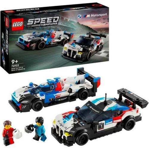 Lego Speed Champions Bmw M4 Gt3 & Bmwm Hybrid V8 Rennwagen (76922)