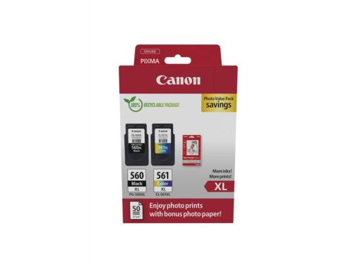 Canon Pg-560 Xl / Cl-561 Xl Photo Value Pack