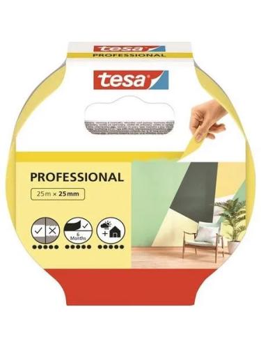 Fita adesiva Tesa 25m x 25mm Amarelo