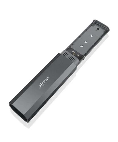 Aisens Asm2-029gr Caixa para Discos Rígidos Compa.
