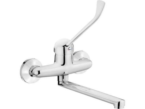 Wall-Mounted Kitchen Faucet With Lever Clinic