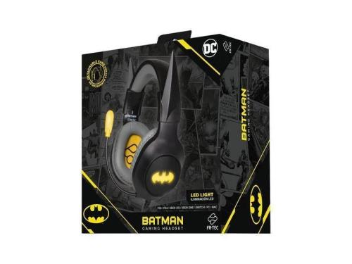 Auscultadores Gaming Batman c/ Orelhas FR-TEC