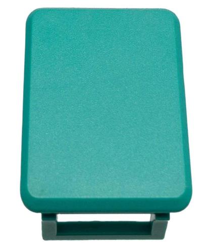 Tapa de Color para Patch Panel Vacio, Verde