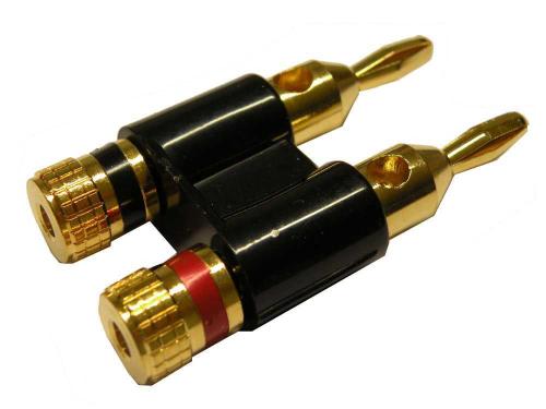 Doble Banana , Dorado, Plastico Negro